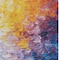 Homeroots 10' X 14' Gold Yellow And Teal Blue Abstract Washable Indoor Outdoor Area Rug 617358 - alternate 5