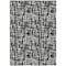 Homeroots 9' X 12' Black Gray And Ivory Abstract Washable Indoor Outdoor Area Rug 602471 - alternate 5