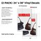 Signmission Handbags, Vinyl Decals Only 24 Inch x 36 Inch, Vinyl Decal, 2PK DSB-2436-2PACK-Handbags - alternate 2