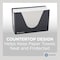 Georgia-Pacific Dispenserosable Towel Combifold Cf/Mf, Smoke High Impact Plastic, Smoke 56640 - alternate 5