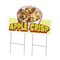 Signmission Apple Crisp Die Cut Yard Sign & Stake outdoor plastic coroplast window, C-DC-2436-Apple Crisp19 C-DC-2436-Apple Crisp19 - alternate 1