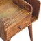 Homeroots 22" Brown Solid Wood One Drawer Nightstand 651561 - alternate 8