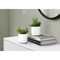 Monarch Specialties Artificial Plant 7" Tall Succulent, Indoor, Faux, Fake, Table, Greenery, Potted Set Of 2, Decorative I 9588 - alternate 1