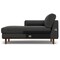 Homeroots 102" Gray Fabric Sofa With Brown Legs 641041 - alternate 5