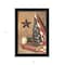 Homeroots God and Country 6 Black Framed Print Wall Art 404594 - alternate 2