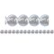 Teacher Created Resources Disco Balls Die-Cut Border Trim, 35 Feet Per Pack, 6PK TCR6979 - alternate 2