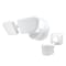 Globe Electric globe Security Flood Light, LED Lamp, Bright White, 2200 Lumens, 4000 K Color Temp, White Fixture 17000213 - alternate 1