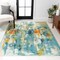 Jonathan Y Contemporary POP Modern Abstract Waterfall Blue/Cream 5 ft. x 8 ft. Area Rug CTP100A-5 - alternate 1