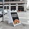 Signmission Pizza, A-Frame & 2 Decals Installed, Heavy-Duty Plastic Frame SBHD-D-2436-30413 - alternate 3