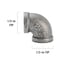 Southland 1/2-in FIP Black Iron 90-degree Elbow 520-003HN - alternate 3