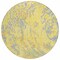 Homeroots 8' Yellow Purple And Green Round Abstract Washable Indoor Outdoor Area Rug 600332 - alternate 5