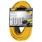 Powerzone SJTW Extension Cord, 12 AWG, Outdoor, 12/3, 1 Outlets, Yellow, 100 ft EC500835 - alternate 1