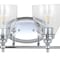 Jonathan Y Marais 30" 4-Light Metal/Glass LED Vanity, Chrome JYL7471B - alternate 4