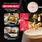 Bakken- Swiss Kitchen Cookware Set, Nonstick Coating, Pots and Pans Set with Handle Grips and Tempered Glass Lids BKCWWHT2323 - alternate 3