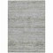 Homeroots 10' X 14' Gray And Charcoal Striped Washable Indoor Outdoor Area Rug 615667 - alternate 2