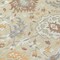 Homeroots 8' Beige Brown And Green Round Damask Washable Indoor Outdoor Area Rug 599396 - alternate 4