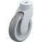 Blickle Kingpin Swivel Caster, TPR, 5", 240 lb., Gry LWG-TPA 126G - alternate 1