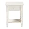 Baxton Studio Raynera Bobbin Wood End Table 267-14625-ZORO - alternate 7