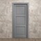 Sartodoors Sliding Pocket Door 32 x 84 inches, Ego 5010 Painted Grey Oak, Kit Rail Hardware, Solid Wood Inte EGO5010PD-SEK-3284 - alternate 4