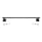 Oakbrook Collection Matte Black Towel Bar 24 in. L Die Cast Zinc BH-OB5024MB - alternate 3