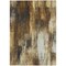 Homeroots 5' X 8' Chocolate Abstract Washable Non Skid Indoor Outdoor Area Rug 563596 - alternate 3