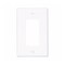 Eaton Wallplate, 4-7/8 in L, 3-1/8 in W, 1 -Gang, Polycarbonate, White, High-Gloss PJ26W - alternate 3