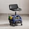 Wrightmaster 36.4 in. Adjustable Shop Stool with 2-Tier Storage Rack, 360 Deg Full Rotation, Two Casters w/Brake ZOR-P412551 - alternate 5