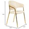 Leisuremod Bella Collection Modern Dining Chair in Off White BC21OW - alternate 5