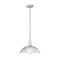 Z-Lite Lunelle Brushed Nickel 1 Light Pendant 3051P12-BN - alternate 1