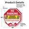 Signmission No Parking Private Driveway Unautho, 10 inch X 10 inch, Vinyl Decal, 2PK OC-D-2PACK-10-86 - alternate 3