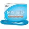 Non-Latex Alliance Rubber 42179  Rubber Bands with Antimicrobial Protection  Size 117B, Cyan ALL42179 - alternate 1