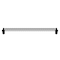 Amgood 14 in. x 60 in. Black Epoxy Wire Wall Mount Shelf AMG WRS-WALL BE-1460-Z - alternate 4
