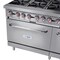 Koolmore 60 in. 6 Burner Commercial LP Range with 24 in. Griddle in Stainless-Steel KM-CRG60-LP - alternate 4