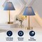 Jonathan Y Cordelia 11.2 in. Vintage Metal Cordless Rechargeable Integrated Dimmable LED Table Lamp w/Touc, 2PK JYL5516C-SET2 - alternate 6