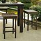 Crosley Palm Harbor 2Pc Wicker Counter Height Outdoor Bar Stool Set CO7107-BR - alternate 5