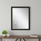 Homeroots 43" Black Framed Accent Mirror 632811 - alternate 4