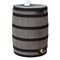 Good Ideas Rain Wizard 40 Gallon Rain Barrel With Darkened Ribs - Oak RW40-DR-OAK - alternate 1
