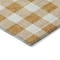 Homeroots 5' X 8' Orange And Beige Plaid Washable Indoor Outdoor Area Rug 595416 - alternate 4