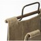 Homeroots Hanging Burlap And Iron Magazine Rack 389460 - alternate 5