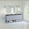 James Martin Vanities Breckenridge 72" Double Vanity, Serenity Blue, w/ 3 CM Phantome Eclos Top 330-V72-SRB-3PHT - alternate 6