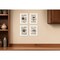 Homeroots Set Of Four Friendship 3 White Framed Print Kitchen Wall Art, 4PK 405929 - alternate 2