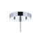 Jonathan Y Cayla 7" Seashell LED Pendant, White/Chrome JYL9002A - alternate 5