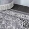 Jonathan Y Palmette Modern Persian Floral Gray/Ivory 2 ft. x 10 ft. Runner Rug MDP503A-210 - alternate 3