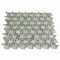 Apollo Tile Silver 11.7 in x 11.9 in Glass Glossy Floor and Wall Mosaic Tile 9.67 sqft/case, 10PK APLAHX8821A - alternate 4
