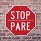 Signmission Stop Pare, 10 Inch X 10 Inch, Aluminum Metal Signs OC-A-10-6 - alternate 2