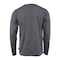 Dome75 Long Sleeve Shirt, Non-ANSI/Enhanced Visibility, Poly/Jersey, Charcoal, MD DSL2661 - alternate 3