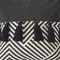 Homeroots Set of Two Black and White Chevron Cotton Throw Pillow With Tassels, 2PK 554601 - alternate 3