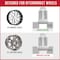 Coyote Wheel Accessories WHEEL INSTALLATION KIT 5 Lug Kit 12 Millimeter x 15 Thread Size 60 Degree Conical Spline Drive 64K545 - alternate 4