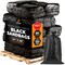 Xpose Safety Black Sand Bags - 14inx26in, 100 lb, Full Pallet of 8,000 SBB-HVY-1426-FP8000-X - alternate 1