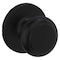 Kwikset 200CV 514 6AL RCS V1 Passage Door Lock, Knob Handle, Zinc, Matte Black, 2-3/8 to 2-3/4 in Backset 200CV5146ALRCSV1 - alternate 1